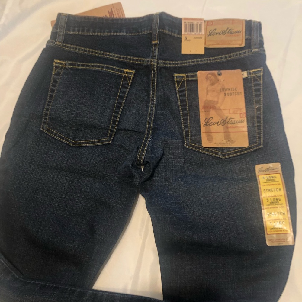 Levi's Women's Boot Cut Jeans - Dark Blue - Picture 3 of 5